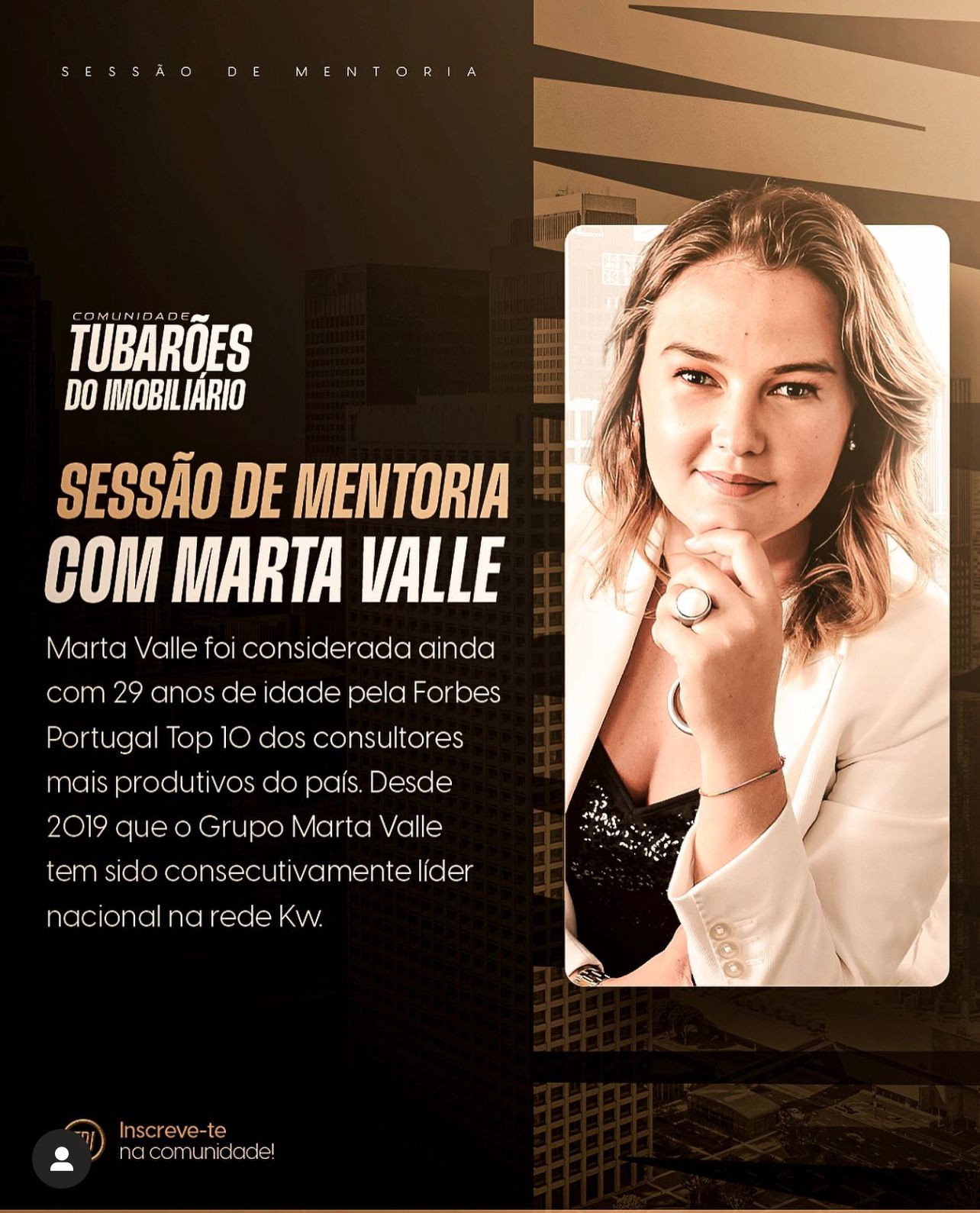 A nossa CEO, Marta Valle nas sessões de Mentoria 